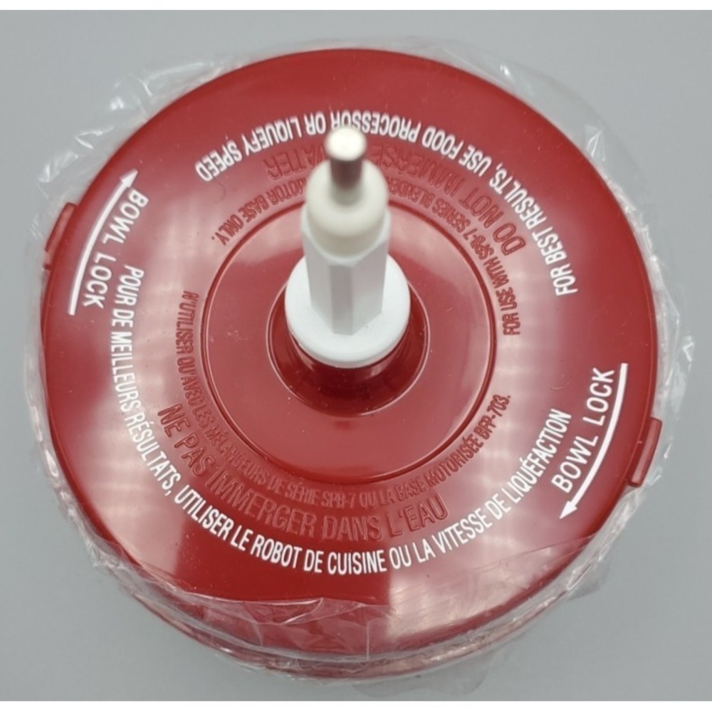 Cuisinart AFP-7C Smart Power Duet Food Processr Red Base Collar Replacement Part